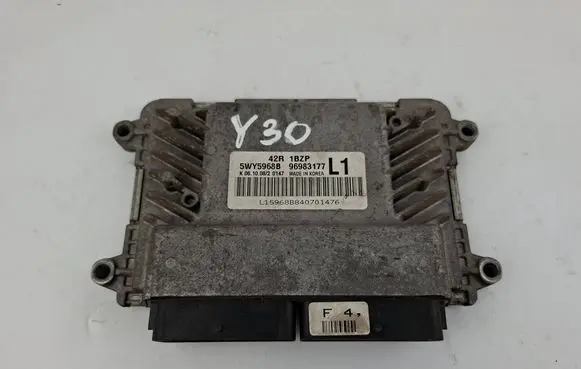 Chevrolet Aveo Engine control unit/module 96983177 5WY5968B