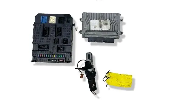 Peugeot 207 Engine ECU kit and lock set 9664127180 8038466576 9663798380
