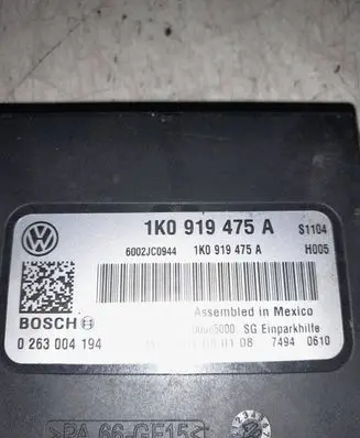 Skoda Citigo Parking PDC control unit/module 1K0919475A 0263004194