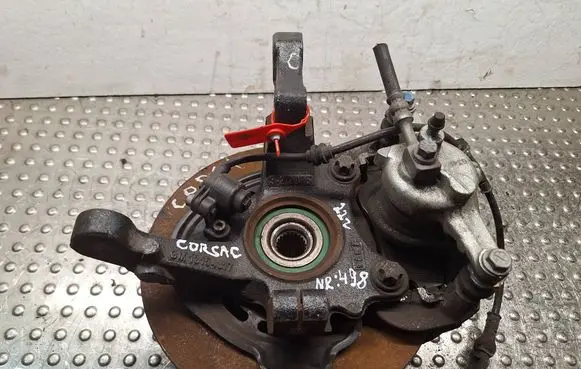 Opel Corsa C Front wheel hub spindle knuckle S25056498 13154317