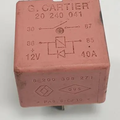 Renault Megane II Other relay 8200308271