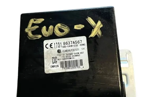 Mitsubishi Lancer Evolution Other control units/modules 8637A567 G8D640MECU 850GG40AANT