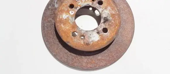 Hyundai i10 Rear brake disc neventiliuojamas