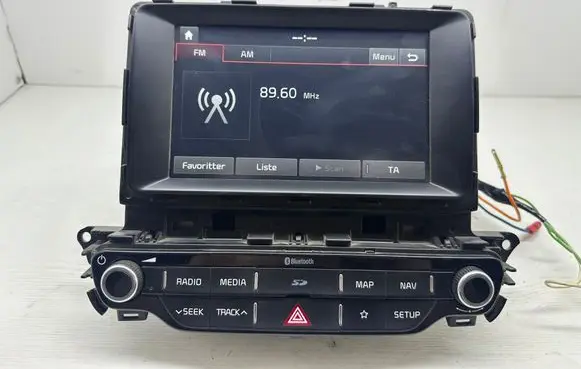 KIA Niro Radio/CD/DVD/GPS head unit 96550G5310 LAN7C00EKDE 10R059205