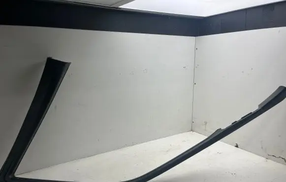 Mercedes-Benz S W140 Front door window/glass frame 1407206462