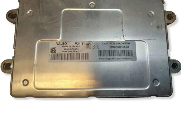 Peugeot 207 Engine control unit/module ECU 9675916480 9666591380 V29009427A