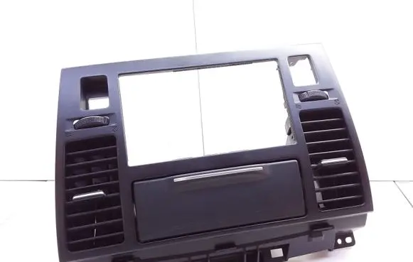Dashboard air vent grill cover trim