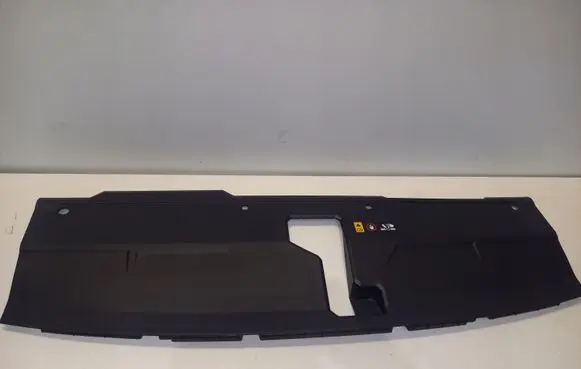 Engine bonnet/hood lock trim molding