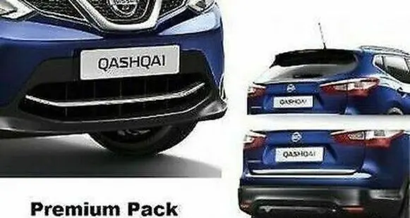 Nissan Qashqai Front bumper splitter molding KE6004E002IC