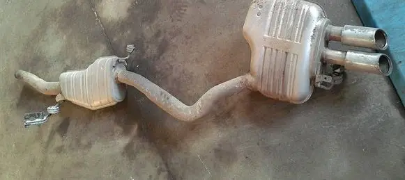 Audi A4 S4 B9 Muffler/silencer 8W0253411L 8W0119H