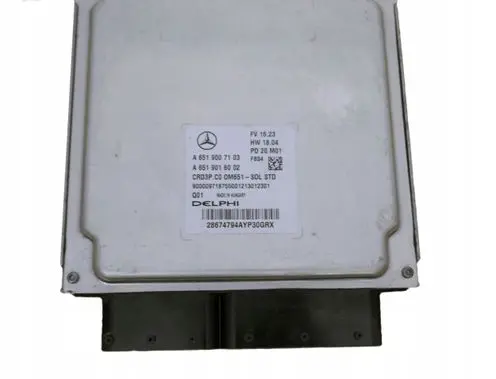 Mercedes-Benz Sprinter W907 W910 Engine control unit/module A6519007103 A6519016002