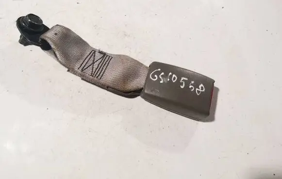 Rear seatbelt buckle