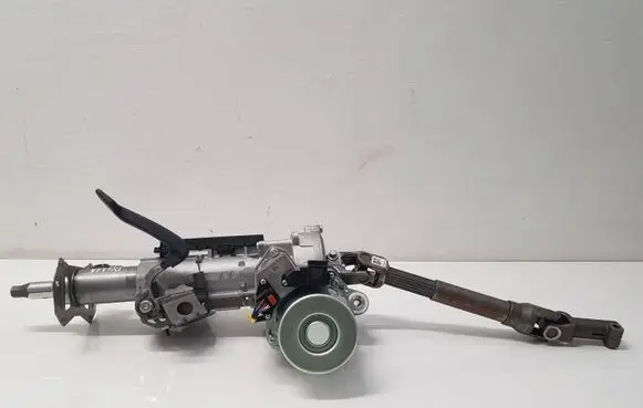 Steering wheel axle set