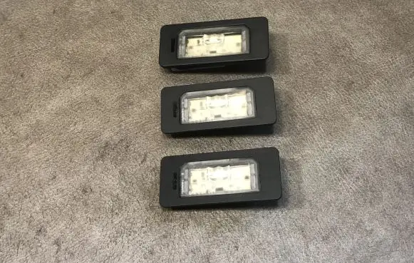 BMW 5 F10 F11 Number plate light 7193293