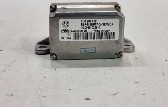 Volkswagen Touareg I ESP acceleration yaw rate sensor 7H0907652