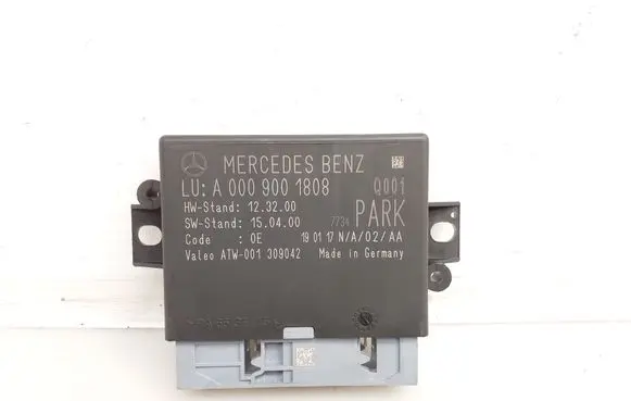 Mercedes-Benz C W205 Parking PDC control unit/module A0009001808