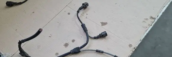 Audi RS Q8 Rear ABS sensor wiring 