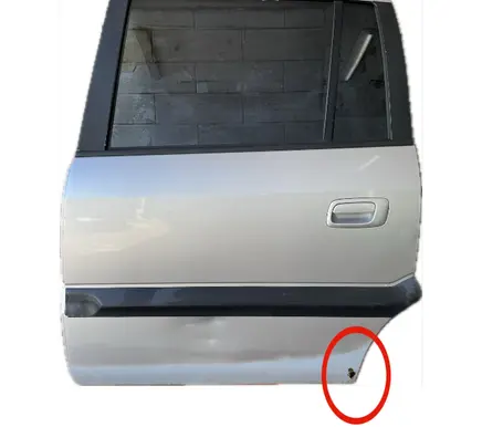 Opel Zafira A Rear door