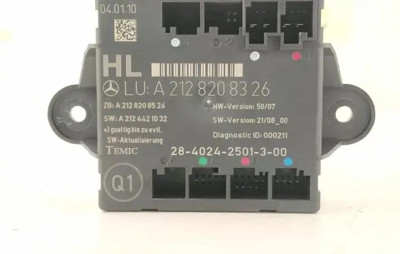Mercedes-Benz E W212 Door control unit/module 2128208326 2128208726