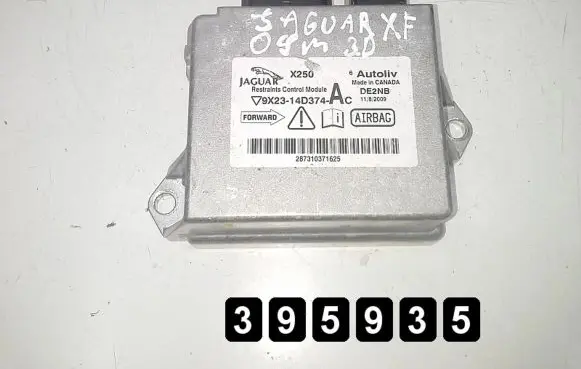 Jaguar XF Airbag control unit/module 9x2314d374ac