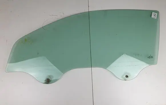 Mercedes-Benz C W203 Front door window/glass (coupe) 43R001352