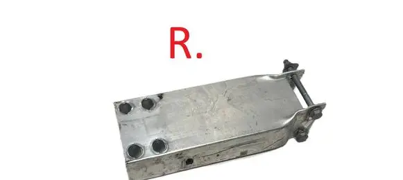 Front bumper shock/impact absorber