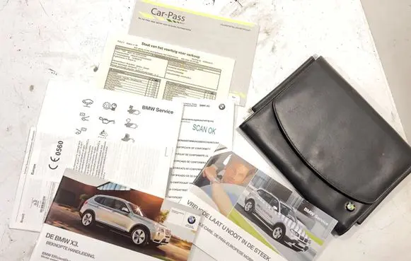 BMW X3 F25 Owners service history hand book 