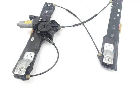 Front door window regulator with motor