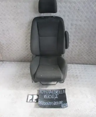 Toyota Corolla Verso AR10 Front driver seat 