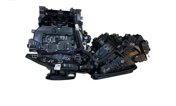 Interior heater climate box assembly