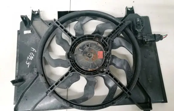 Hyundai Accent Radiator cooling fan shroud gpbf00s3a2341