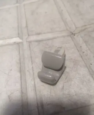 Sun visor clip/hook/bracket