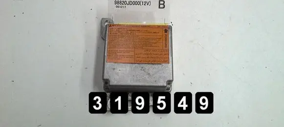 Nissan Qashqai Engine control unit/module 98820JD000