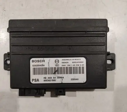 Citroen C4 I Picasso Parking PDC control unit/module 9663821680 0263004204