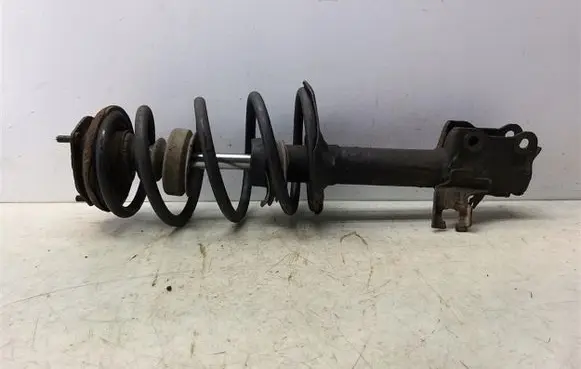 Front shock absorber with coil spring