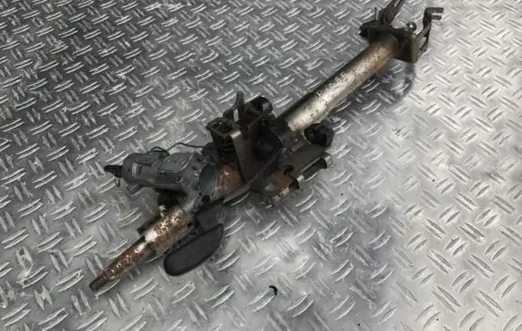 Steering wheel axle