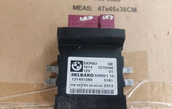 BMW 3 E90 E91 Fuel injection pump control unit/module 7276046 55892110 131497289