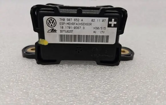 Volkswagen Touareg I ESP acceleration yaw rate sensor 7H0907652A DD77L0225T 10170103673