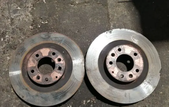 Front brake disc