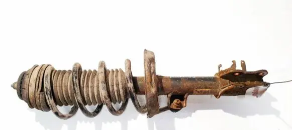 Opel Corsa D Front shock absorber/damper 13214358