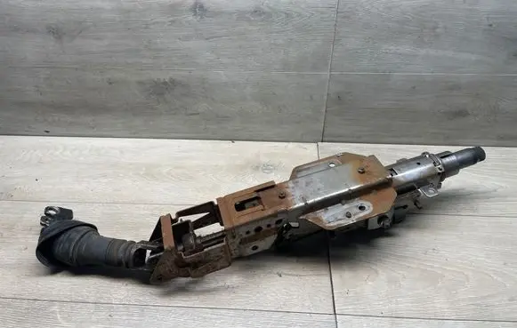 Steering wheel axle
