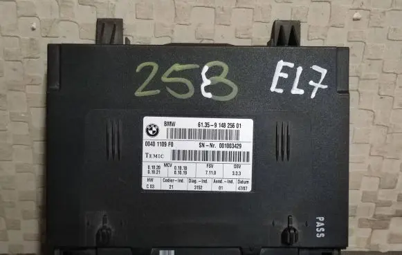 BMW 7 E65 E66 Seat control module 9148256