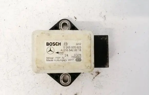 Mercedes-Benz E W211 ESP acceleration yaw rate sensor 0265005623 a2165420018