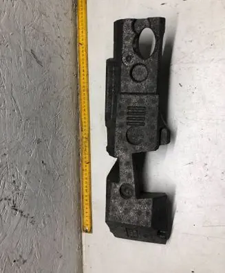 Mercedes-Benz E W212 Front bumper foam support bar A2128850637