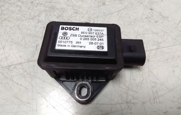 Volkswagen PASSAT B5.5 ESP acceleration yaw rate sensor 8E0907637A 0265005245