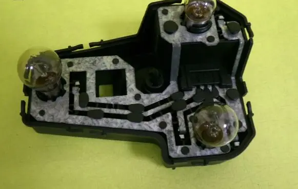 Volkswagen Sharan Tail light bulb cover holder
