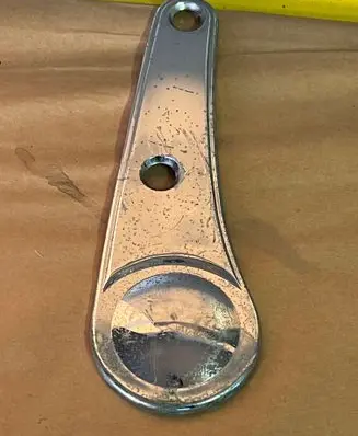 Opel Commodore A Front passenger seat rail trim 