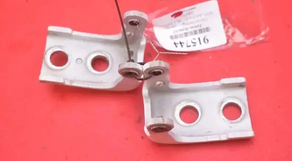 Front door hinge set