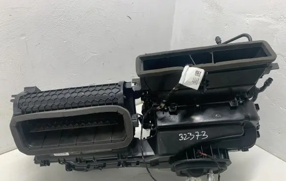Interior heater climate box assembly