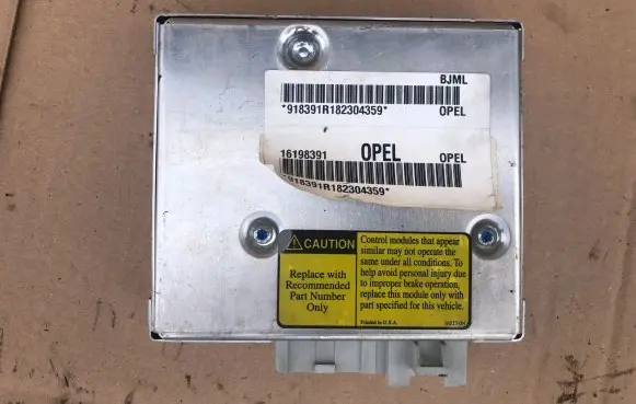 Opel Sintra Other control units/modules 16198391